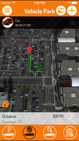 GPS Vehicle Parking screenshot