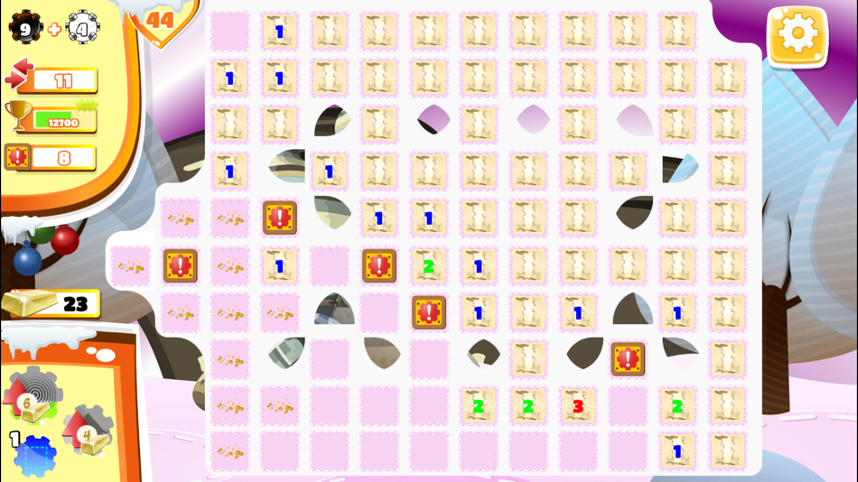 #3. Little Minesweeper guy (iOS) 由: Anne Murielle Larger