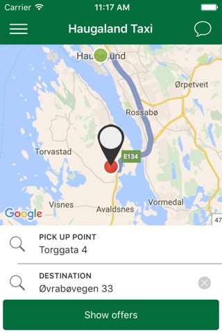 Haugaland Taxi screenshot 2