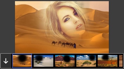 Screenshot #1 pour Desert Photo Frames - Elegant Photo frame for your lovely moments