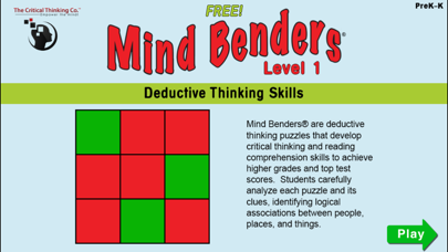 Screenshot #1 pour Mind Benders® Level 1 (Free)