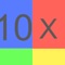 Times-2 is one of nine apps (Times-2 to Times-10) designed to enable the memorization of basic but essential math facts