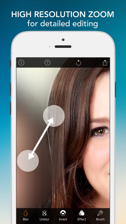 Blur Photo Effect - Touch to Edit Image Background, Hide or Censor Face with Blurred, Mosaic & Pixelated Filters