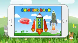 Game screenshot World Rocket Coloring Book for Kids Game Free mod apk