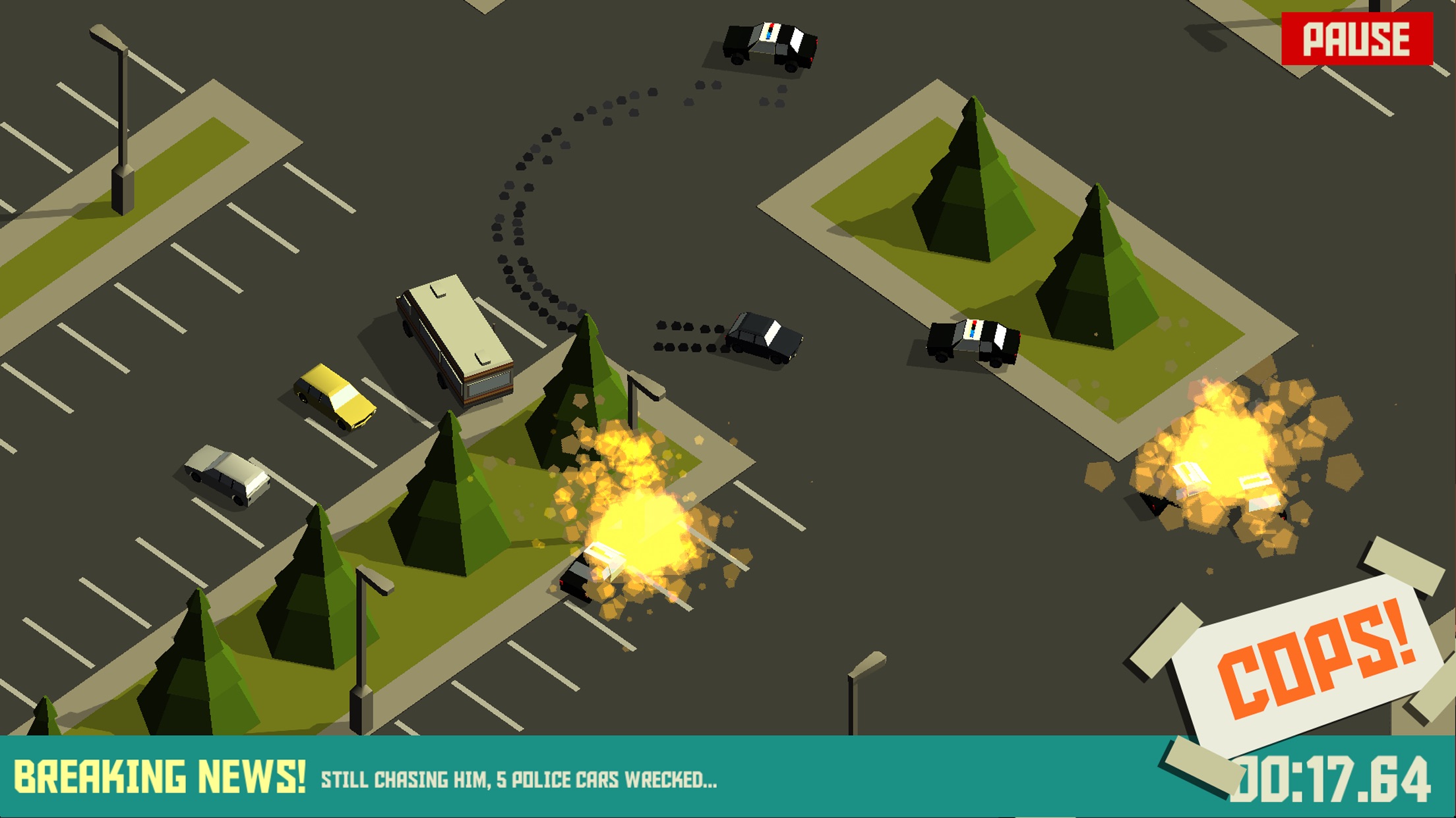 Screenshot do app PAKO - Car Chase Simulator