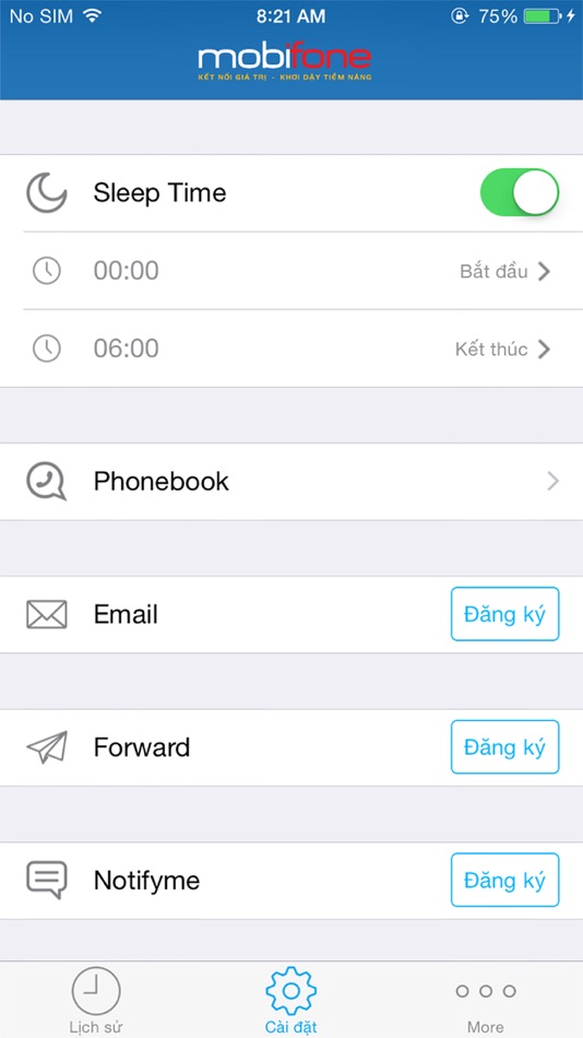 #2. MCA MobiFone (iOS) 由: MobiFone
