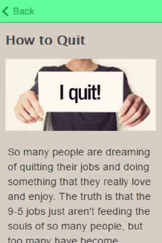 How To Quit A Job screenshot 3