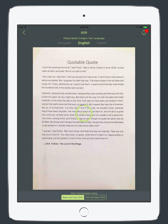 ScanX - PDF Document Scanner With OCR iPad screenshot 4 - Productivity app