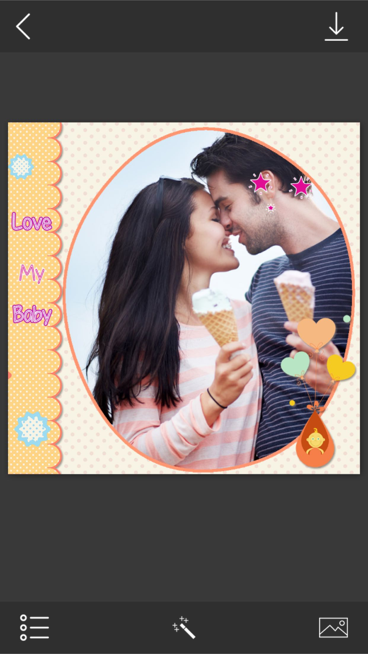 Valentine's Day Photo Frame - Romantic Picture Frames & Photo Editor screenshot 4