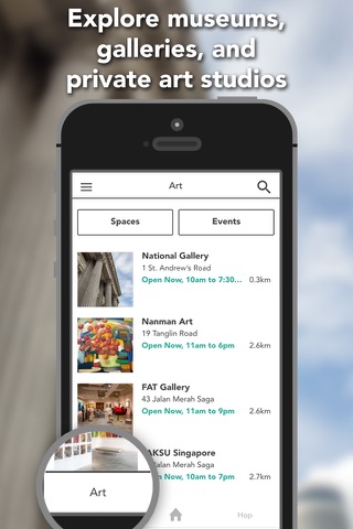 ArtHop - Southeast Asia Art Guide screenshot 2
