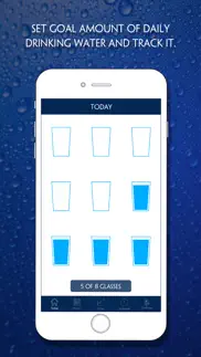 daily water - water reminder & counter iphone screenshot 1