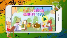 Game screenshot Stuffed animals painting coloring books for adults and kids apk