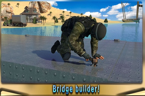 Army Bridge Building - A Realistic Driving and Parking Construction Operator screenshot 4