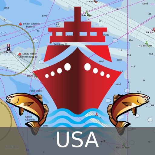 i-Boating:USA Nautical / Marine Charts & Lake Maps