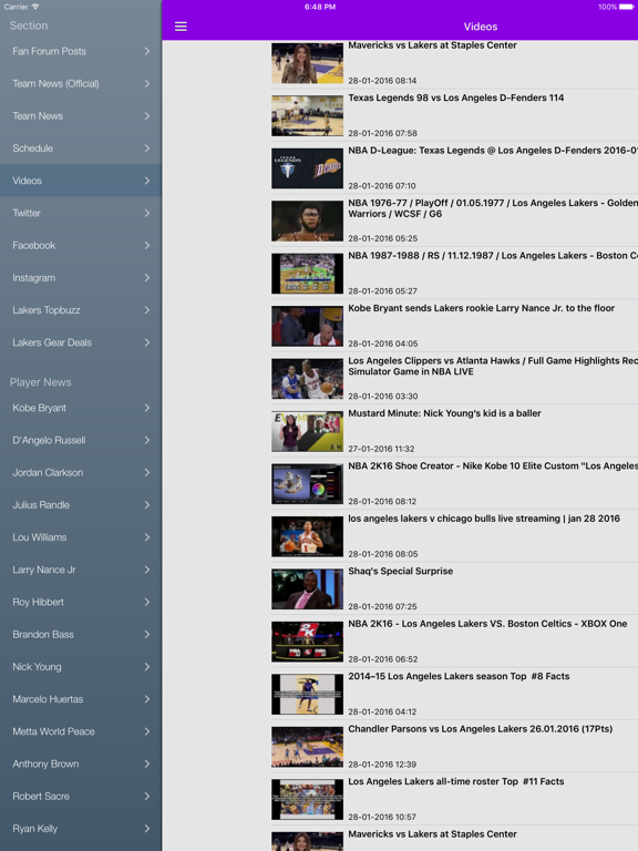 Screenshot #6 pour News Surge for Lakers News Free Edition