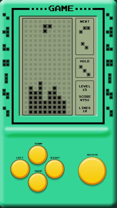Screenshot #2 pour Classic Brick Game - Retro Block Style