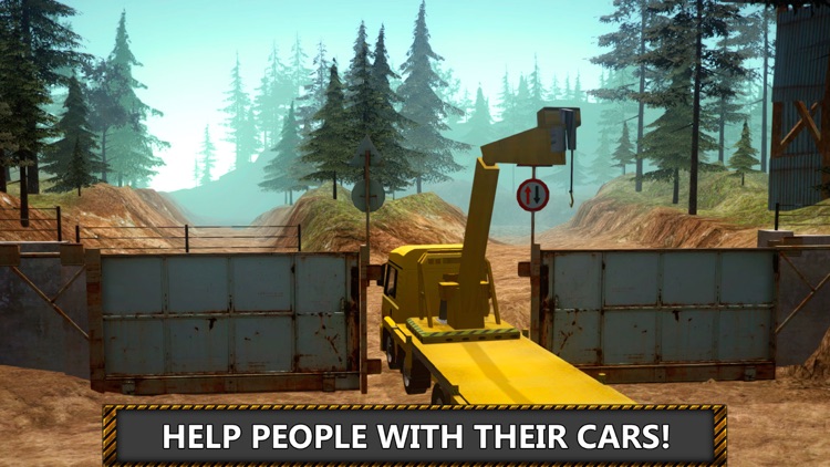 Tow Truck Simulator: Offroad Car Transporter Full screenshot-3