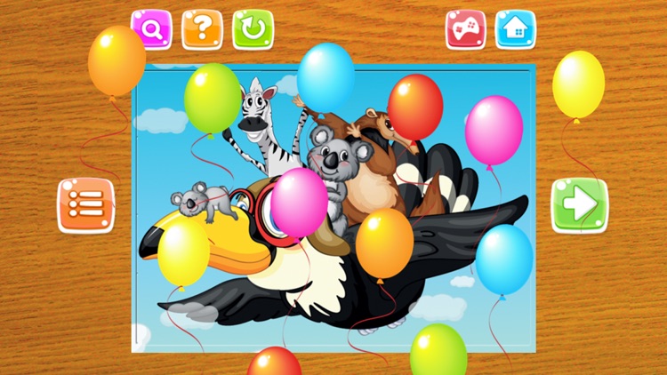 Animals Jigsaw Puzzles – Puzzle Game Free for Kids and Toddler - Preschool Learning Games screenshot-4