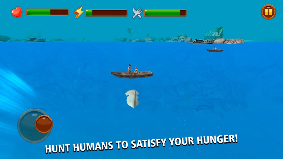 #2. Wild Crazy Shark Simulator 3D (iOS) 由: Tayga Games OOO