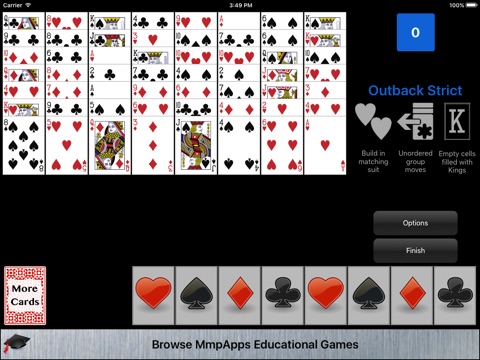 Outback Solitaire screenshot 2