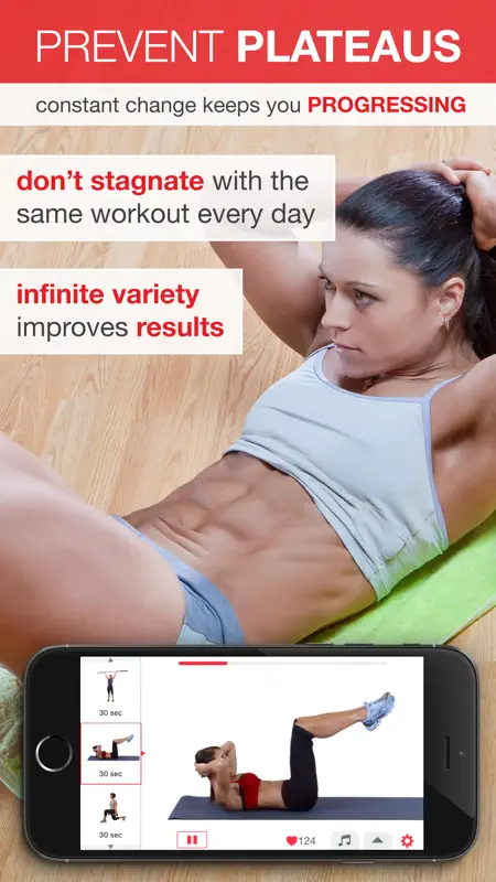 7 Minute Workout - Beginner to Advanced High Intensity Interval Training (HIIT) screenshot 5 of 5
