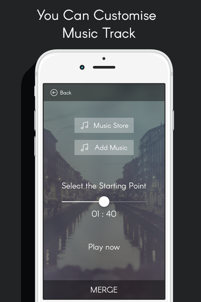 Add Videos to Music - Merge background audio movie maker and video editor free