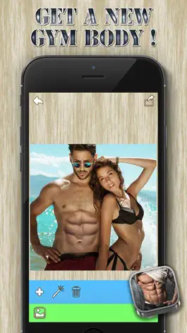Game screenshot SixPack Мышцы пресса наклейки – Фитнес фоторедактор для идеального тела hack