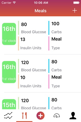 Test Strip - Blood Glucose Logging screenshot 2