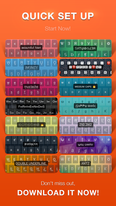 Textizer Font Keyboards Free - Fancy Keyboard themes with Emoji Fonts for Instagramのおすすめ画像5