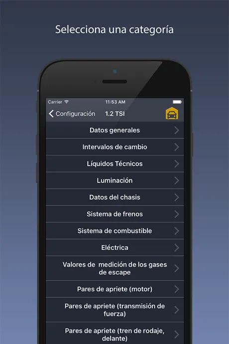TechApp para Volkswagen