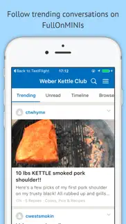 weber kettle club iphone screenshot 2