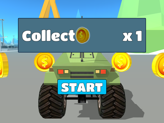 Monster Truck Stunt Speed Race iPad screenshot