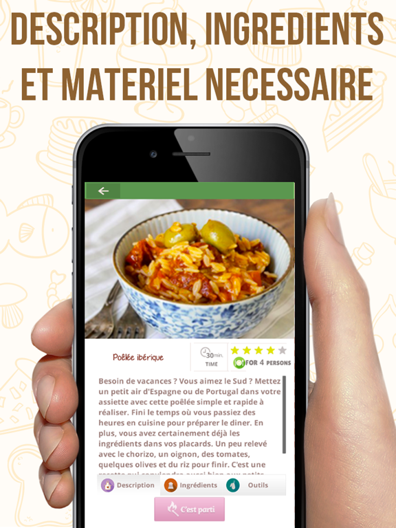 Screenshot #6 pour Recette de cuisine Facile et Rapide