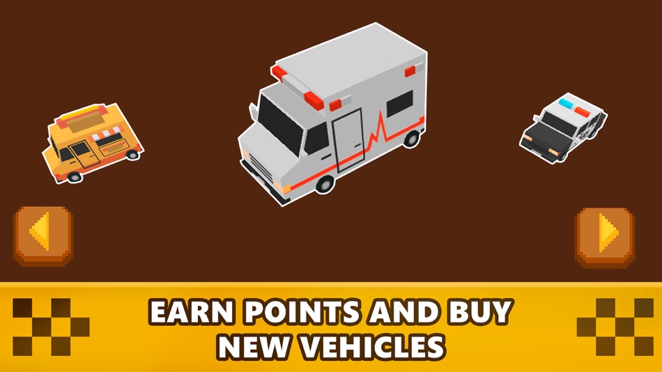 #3. Pixel Loop Taxi Race 3D (iOS) 由: Tayga Games OOO