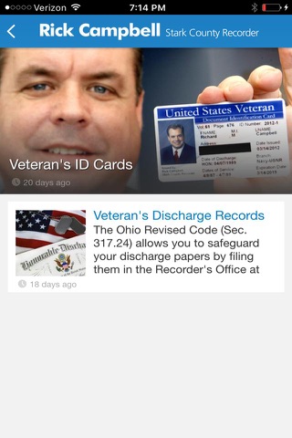 Stark County Recorder's App screenshot 2