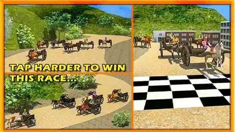 Horse Cart Derby Champions 2016- Free Wild Horses Racing Show in