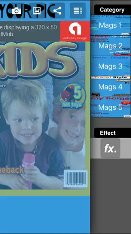 Game screenshot Mag Your Pic - Fake Magazine Cover Maker hack