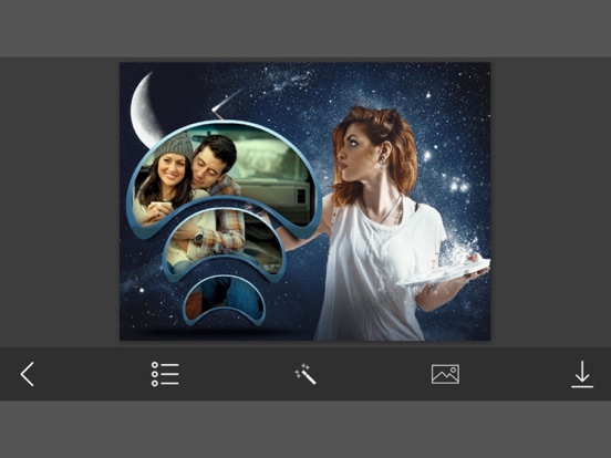 Screenshot #6 pour 3D Moonlight Photo Frame - Amazing Picture Frames & Photo Editor