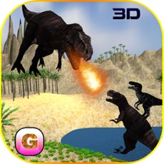 Activities of Flying Dinosaur Simulator - Velociraptor & spinosaurus Simulation FREE game