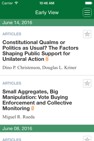 American Journal of Political Science screenshot 4