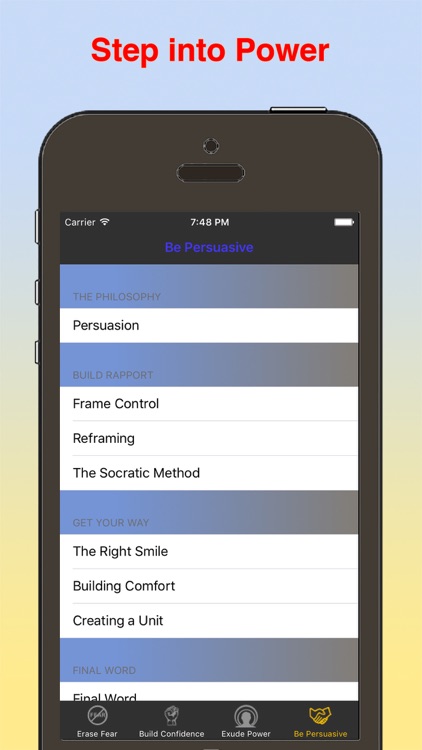 Be Powerful: Gain Confidence, Respect, and Influence screenshot-4