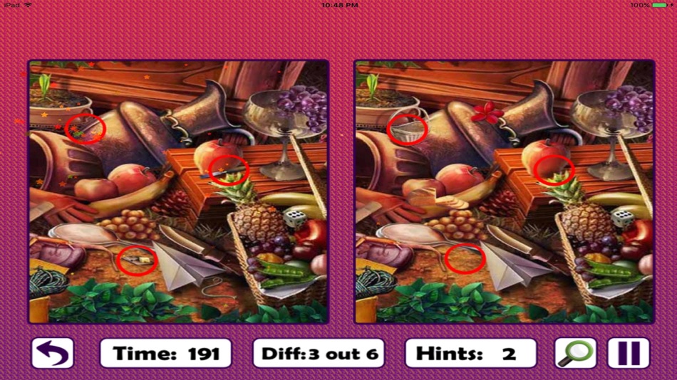 #3. Free Hidden Objects: Spot The Difference (iOS) By: Hiren Patel