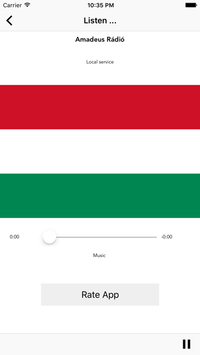 Screenshot #2 pour Hungarian & Hungary Radio Stations Online