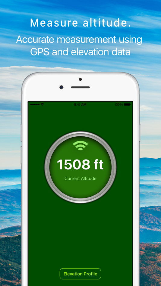 #1. Terrain Radar Altimeter (iOS) 由: Nestele Engineering