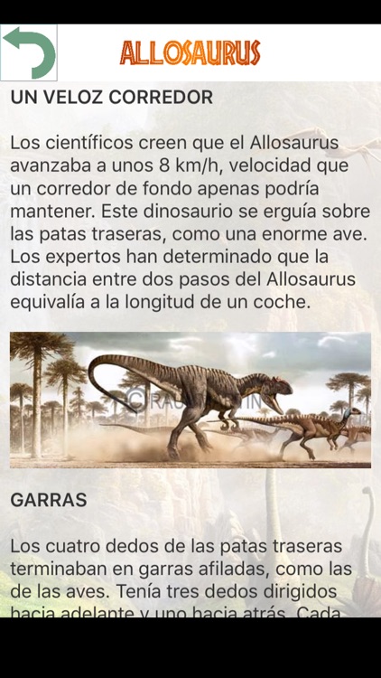 Jurassic Info Dinosaurios