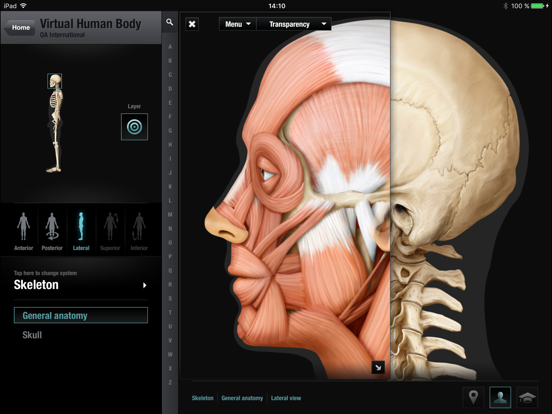 Screenshot #4 for Virtual Human Body