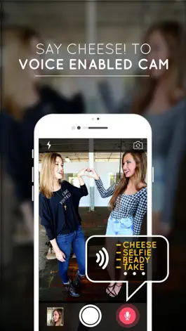 Game screenshot Voice Enabled Camera - Take selfies by voice command mod apk