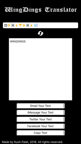 Game screenshot Wingdings Translator mod apk