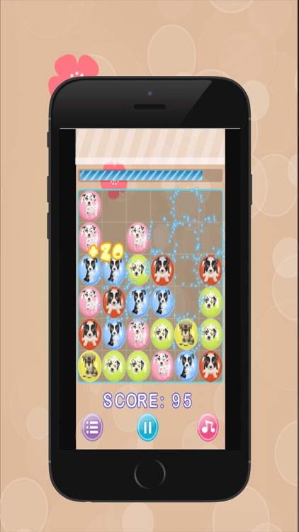 the puppy game match