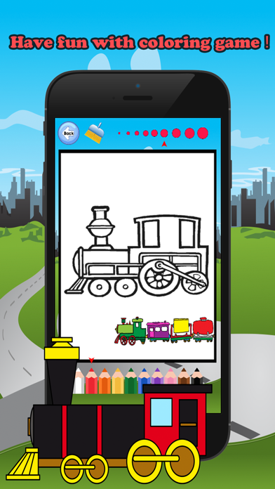 How to cancel & delete Train Friends Coloring Book for children age 1-10: Games free for Learn to use finger to drawing or coloring with each coloring pages from iphone & ipad 4